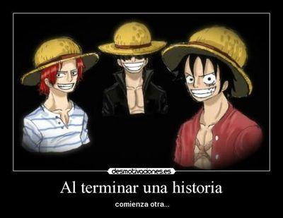 (otaku) Lo Sueños Mueren solo cuando Muere el soñador (one piece)