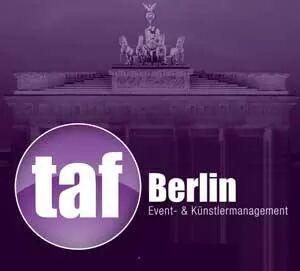 Taf Berlin ist eine Künstler- und Eventagentur. 25 Jahre Erfahrung und beste Referenzen schaffen Vertrauen.