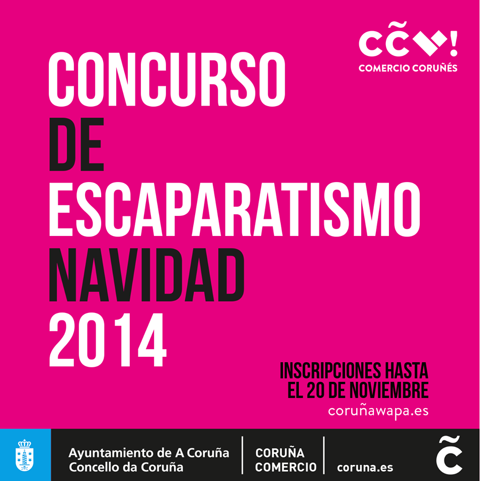 Del 20 de noviembre al 6 de enero 2015, llega el CONCURSO DE ESCAPARATISMO NAVIDAD  a Coruña (info@corunawapa.com)