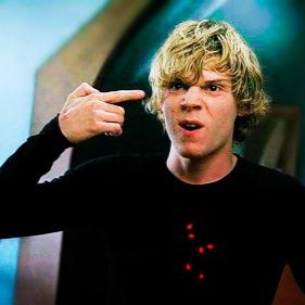 Fan account / Evan Thomas Peters ❤️ / Tate, Kit, Kyle, Jimmy. / All monsters are human.