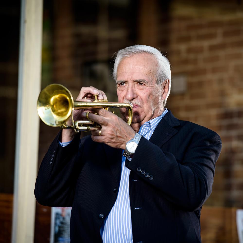 Award winning jazz trumpeter & arranger, and at 84 years old just released my 4th recording 'Undertones' with some great friends and musicians!