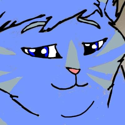 I'm Silverstripe, I belong to Daylightclan Leader: Cometstar, Mother: Moonheart, Father: Firetail, sister: Dragonwing. She-cat. beautiful. Deep sky blue eyes.