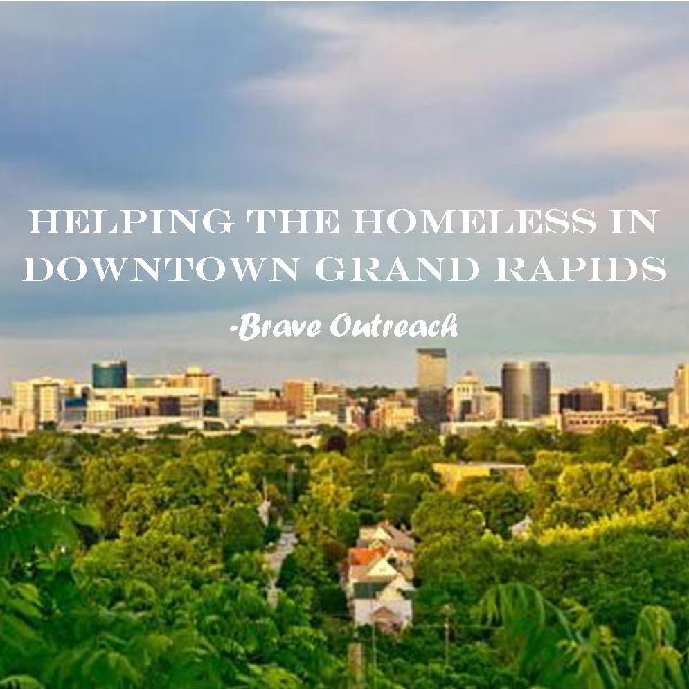 Our youth group at Byron Center United Methodist Church created a ministry to reach out to the homeless in downtown Grand Rapids.