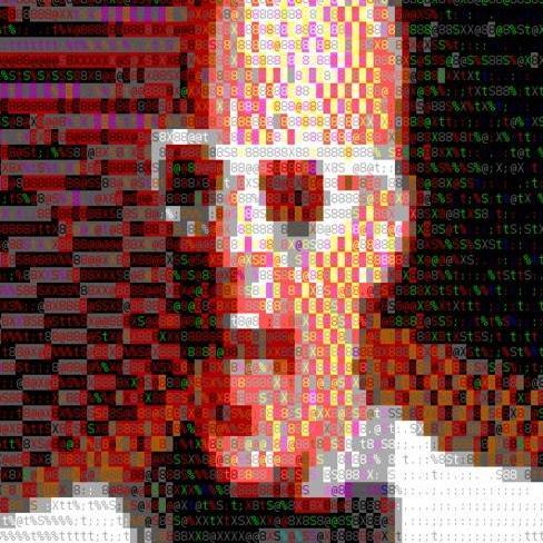 Tweet me an image and I will make it look like ASCII art. instructions at http://t.co/xO9X63ledz a bot from @muffinista #botALLY