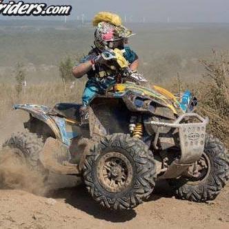 National #204 . Factory sponsored rider CanAm Renegade 800 XXC  in 4x4 Pro Class GNCC Series.