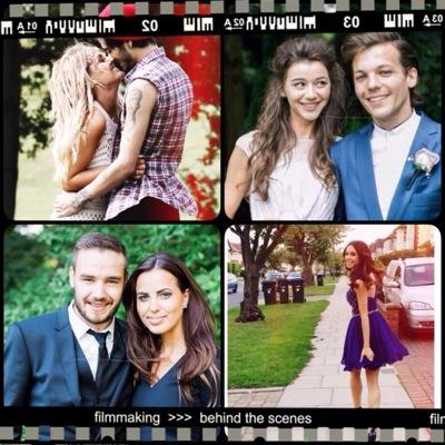 Here to support these beautiful girls: Eleanor Calder, Danielle Peazer, Sophia Smith and Perrie Edwards and of course our talented boys x