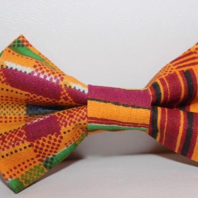 Hand-made ties and accesories using the unique patterns of the Kente cloth originating from Ghana, Africa. Order yours today. 6134008325 IG: Kenteties