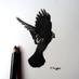 Karen Ruffles | charcoal art (@drawingindark) Twitter profile photo