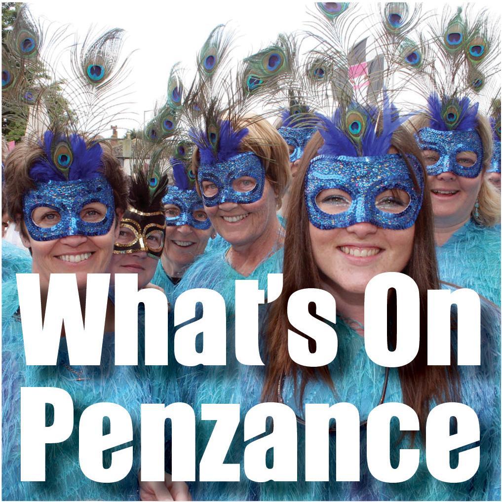 What's On Penzance serves to promote Penzance and the events and entertainments that take place in the town.