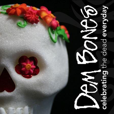 DemBones celebrates the rituals of everyday life with Coffee, Tea  and Sugar Cube Skulls