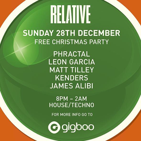 Relative is a new house and techno night in Birmingham from the people from PROspec - house party vibes!