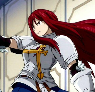 I'm Erza Scarlet, the Fairy Queen. and if you think I'm going to let you hurt my friends...think again. #Single