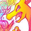 When expelling a blast of superhot fire, the red flame at the tip of its tail burns more intensely. Anyone foolish enough to challenge it will be burned// RP