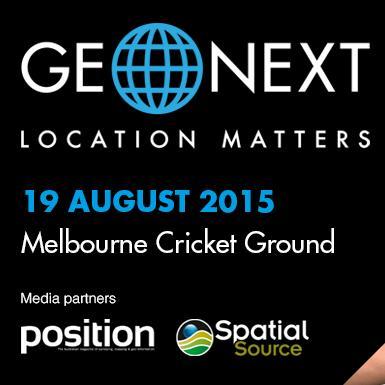 Spatial and location-based geo-conference running 19th August 2015 at Melbourne Cricket Ground, Melbourne. Be informed, be inspired, be connected.