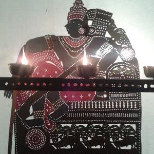 #THOLPAVAKOOTHU#
 Tholpavakoothu is shadow play of Kerala.Thopava means leather puppet and koothu means play.This traditional arform done in Bhadrakali temples