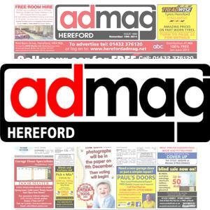 We are Herefordshire's highest Distributed advertising paper! The only 100% free publication in the City!  01432 376120