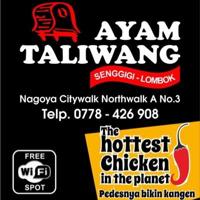 Enjoy Many Spicy Delicious Food
Ayam Taliwang Senggigi Lombok
Nagoya Citywalk Northwalk A No.3 Nagoya Batam.
0778426908
Accepting Orders For All Events.
