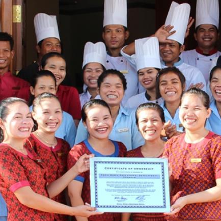 Siem Reap boutique hotel with a special touch, inspiring tours and strong interest in the development of sustainable tourism in Siem Reap and Cambodia