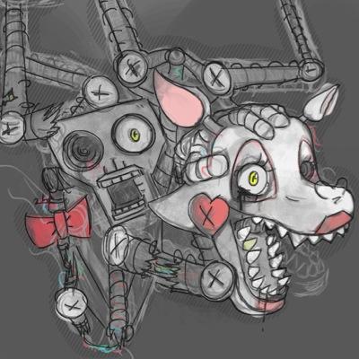 H-hello! as you can s-see my n-name is M-mangle. L-look at what t-those horrible c-children d-done to me! *grins.* #Single #Offfical #Female #Foxy 2.0 *PLAY!!!*