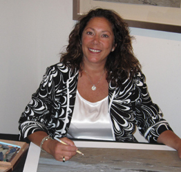 Looking in on an award-winning pastel artist...