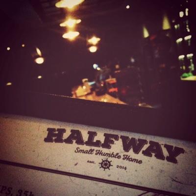 'Small Humble Home' open daily from 4pm till late. 
Instagram : @barhalfway