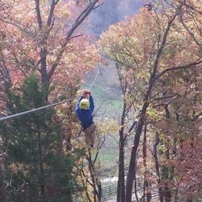 In the hills and hollers of Rayville Missouri, you will find a family friendly Zipline park!! A professional course sitting amongst our Century Family Farm!