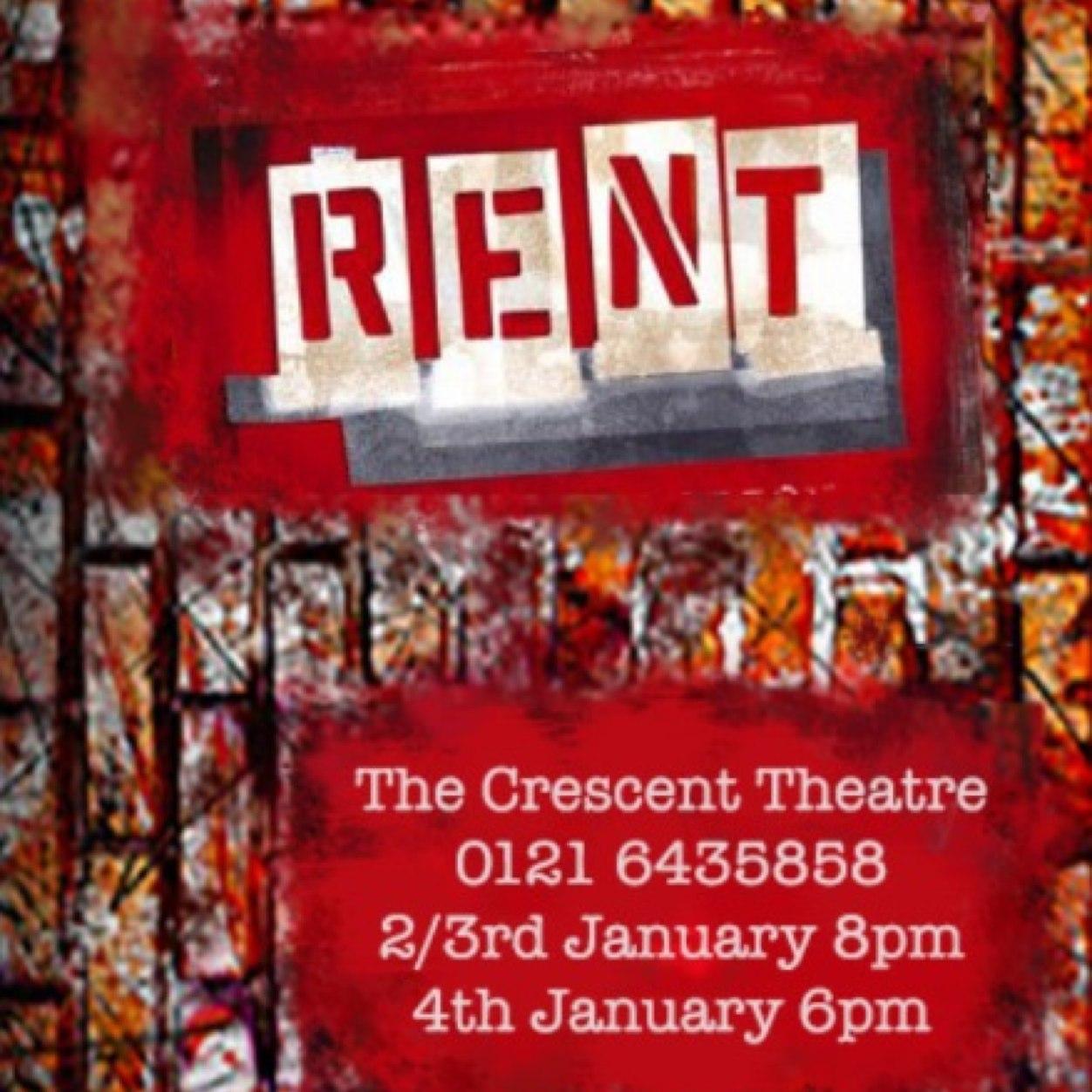 Impulse Productions presents RENT! Combining professional and emerging talent. January 2nd-4th. All proceeds to Neil's Appeal for The Brain Tumour Charity.