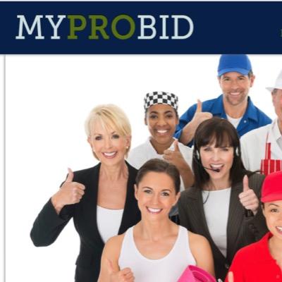 MyProBid connects real customers with qualified service professionals. MyProBid is the better way to bid and the preffered way to Hire! customers always free!