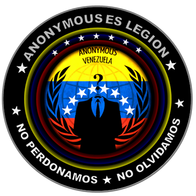 Hacktivista - Ciberactivismo - Defacer  #AnonVe
[əˈnɒnɪməs]
El conocimiento es libre.
Somos Anónimos.
Somos Legión.
No perdonamos.
No olvidamos.
¡Espéranos!