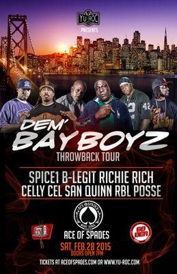 Event production company specializing in live shows throughout California #DemBayBoyz #Sacramento #AceOfSpades Feb 28, 2015