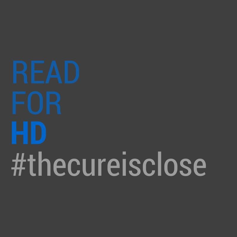 Read for HD is a Cleveland-based project that was created for the purpose of generating funding and awareness for Huntington's Disease. #thecureisclose