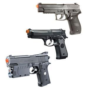 AirSoft pistols, Sniper Rifles and Shotguns
