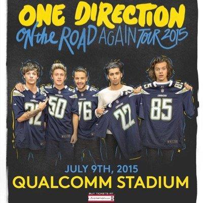We're trying to make some project ideas for the concert at qualcomm stadium, july 9 2015. If you are also going please make sure to dm us - melyssa and alex