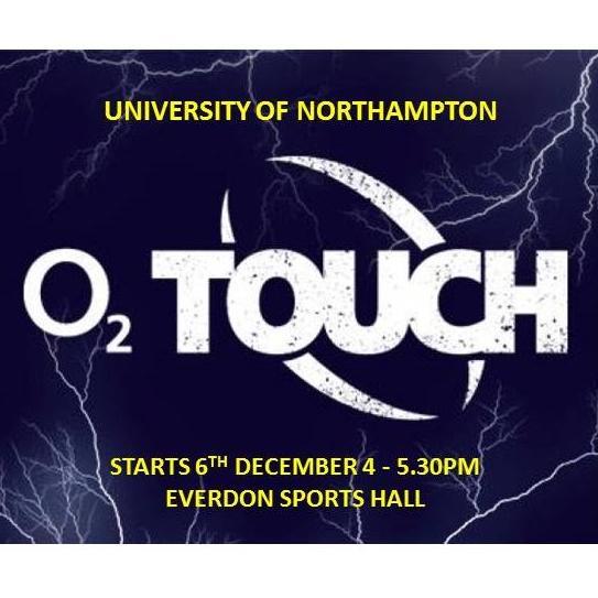 GET FIT, GET SOCIAL, PLAY O2 TOUCH. University of Northampton Starts 6/12/14 4 - 5.30pm  #02Touch #rugbynation #UON