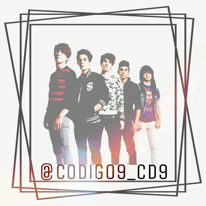 Somos un Team dedicado a 5 locos de la música @somosCD9 siempre tendrán nuestro apoyo chicos alegran nuestras vidas GRACIAS Admi: @yulimg23_Coder