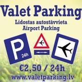 Zemo izmaksu stāvvieta pie lidostas Rīga. Klientiem bezmaksas transports līdz lidostai un atpakaļ. Ziemā sildām un tīram auto no sniega.