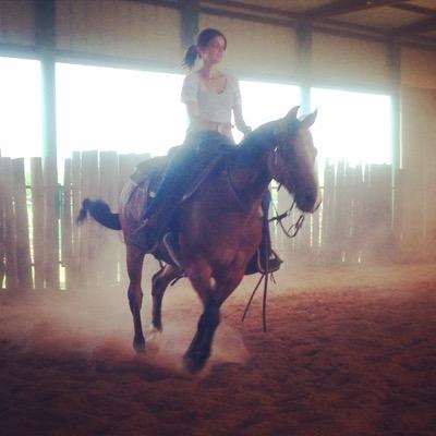 Lord, if we should stumble, my horse and I, pick my horse up first for he has carried me through both heaven and hell.