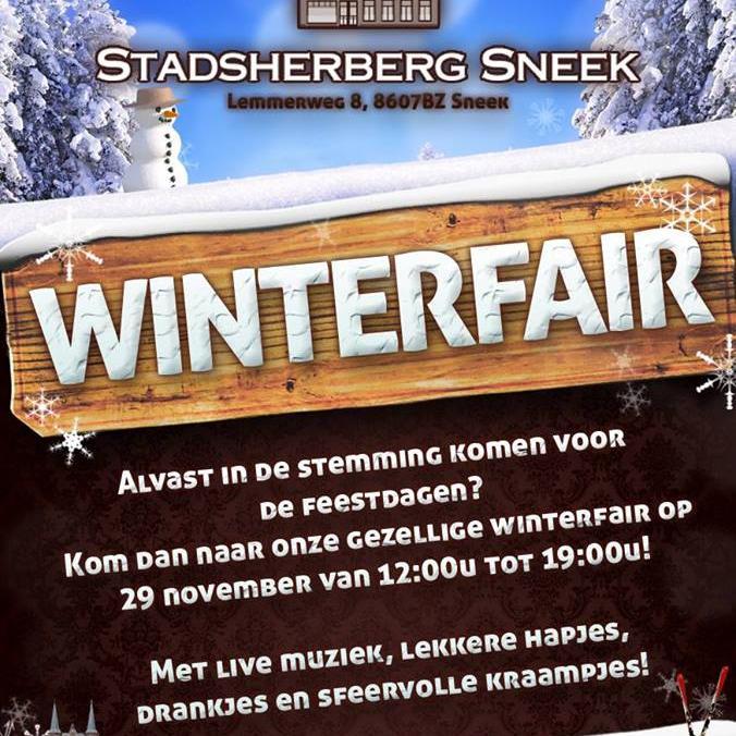 29 November van 12.00- 19.00