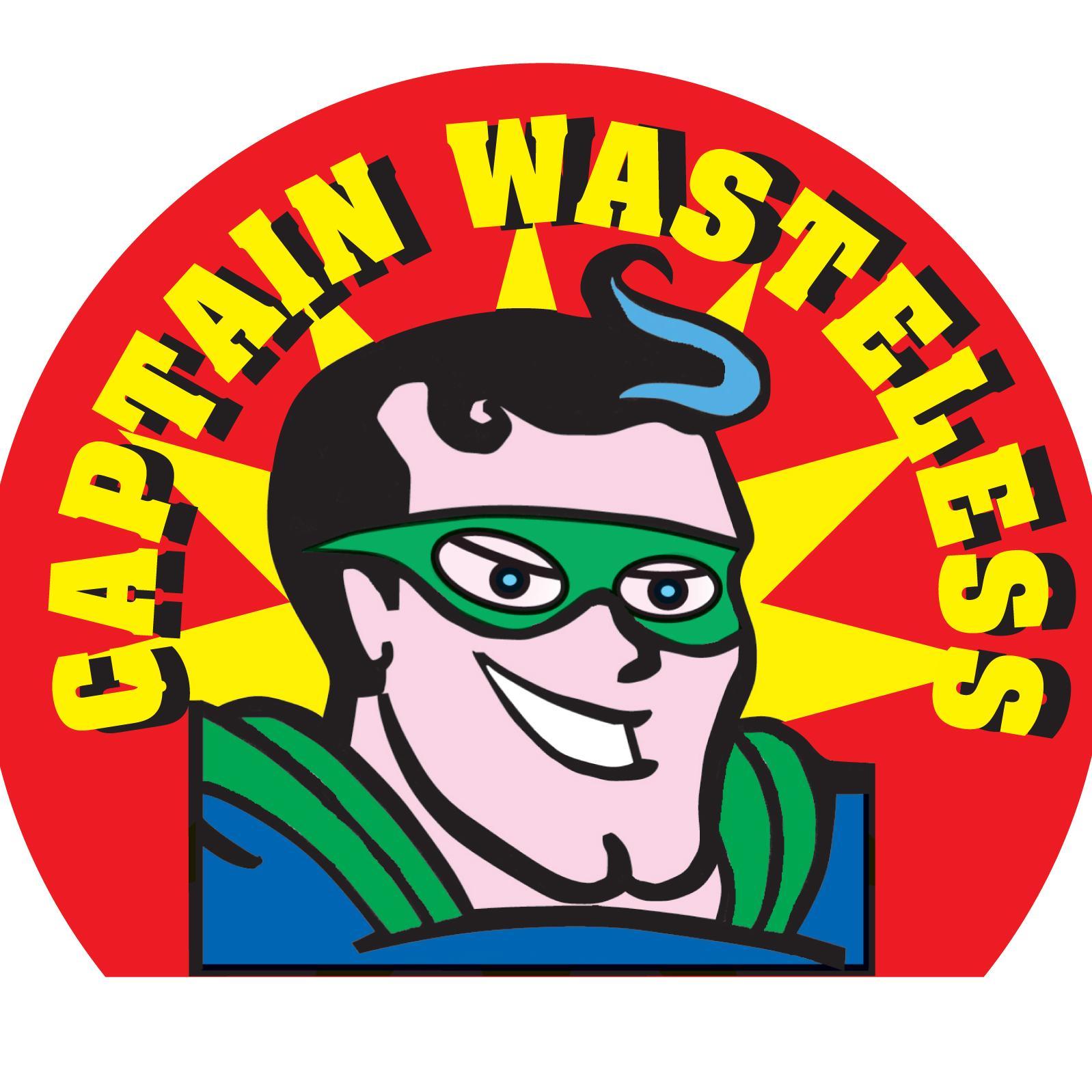 Hi, I'm Captain Wasteless and my mission is to help people reduce waste!