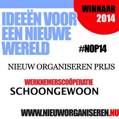 16-4 symposium Schoonmakers-Zelfbestuur Werknemerscoöperatie Dagschoonmaak Plezier Finext-Prijs-Nieuw-Organiseren-'14 http://t.co/zSA80ztebN