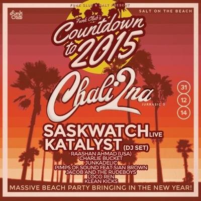 Tickets for Countdown to NYE with Chali 2na, Saskwatch, KATALYST, Raashan Ahmad, Charlie Bucket & more acts on sale now! http://t.co/0Ru8r38hN8