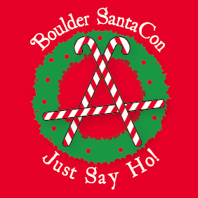The 14th annual Boulder SantaCon will take place on Black Friday, November 29, 2019!