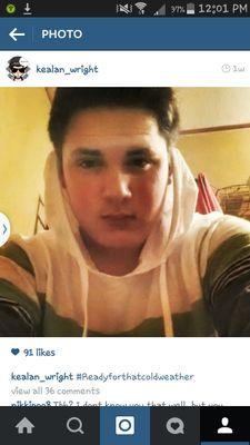 my name is kealan go follow me on instagram kealan_wright and add me on snapchat kealan_wright!and kik kealan_wright from nc freshmen at northsurry