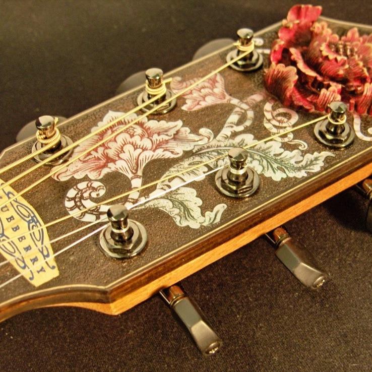 Beautiful hand crafted guitars with a rich tone and design to every one, making every guitar one of a kind.