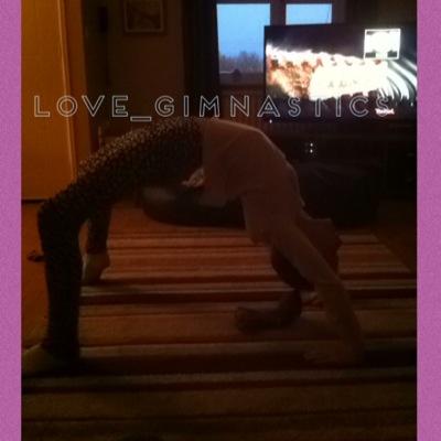 i love gimnastics.Gimnastics is my life i love my sister @abbymc93