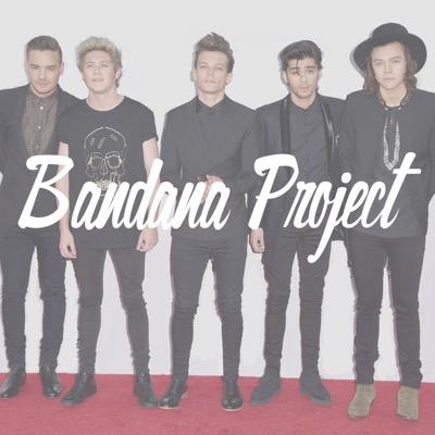 this is the bandana project for the one direction on the road again tour in brussels @Talkdirtyjanosk (L) @bandanaproject @Real_Roseanna (A)