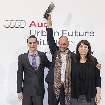 Winners of @AudiUrbanFuture Award 2014: 
@josecastillo911
@gggbriella
@cgershen