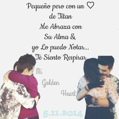 Somos & @LeiidydeMateo Unidas por él... @abrahammateomus ... Sueño Cumplido ♡5.11.2014♡