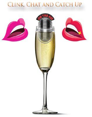 *CLINK!* w/ moi & the #ChampagneSisters over at @BubblyTalkRadio & now tweeting ❤️ for #champagne, #prosecco, #cava, #bubbly — just FILL A GIRL’S FLUTE! 🍾🥂