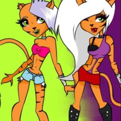 tigeretts's profile picture. Heyy were the tigerett twinz we cheer,dance,sing, and ballet were both 14 yrs old and we have 2 white tigers name stripe and oreo